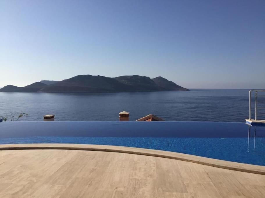 Havuzbasi, Deniz-Bahce-Meis Manzarasi, Loveboat Villa Kas Bagian luar foto